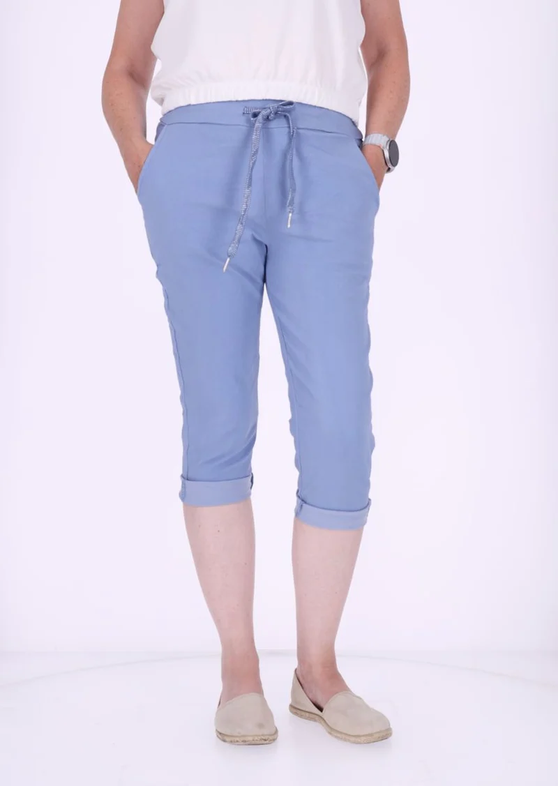 Splash of Color Capri-Shorts Damen