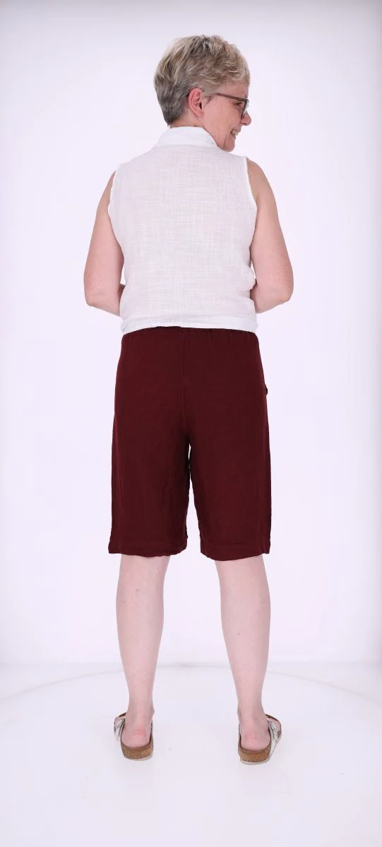 LEMON SRL Leinenshort Damen