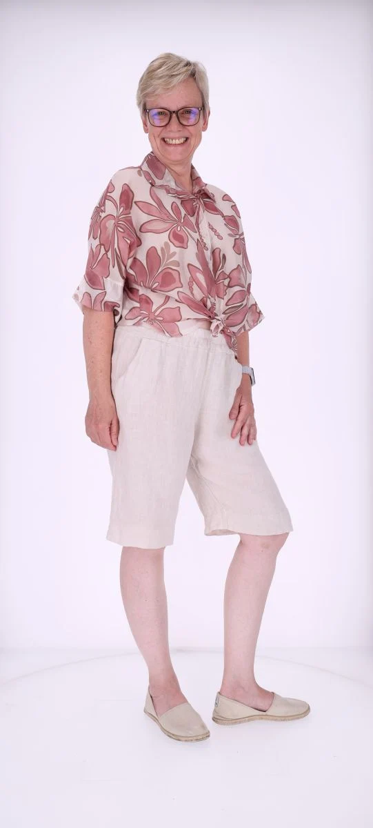 LEMON SRL Leinenshort Damen