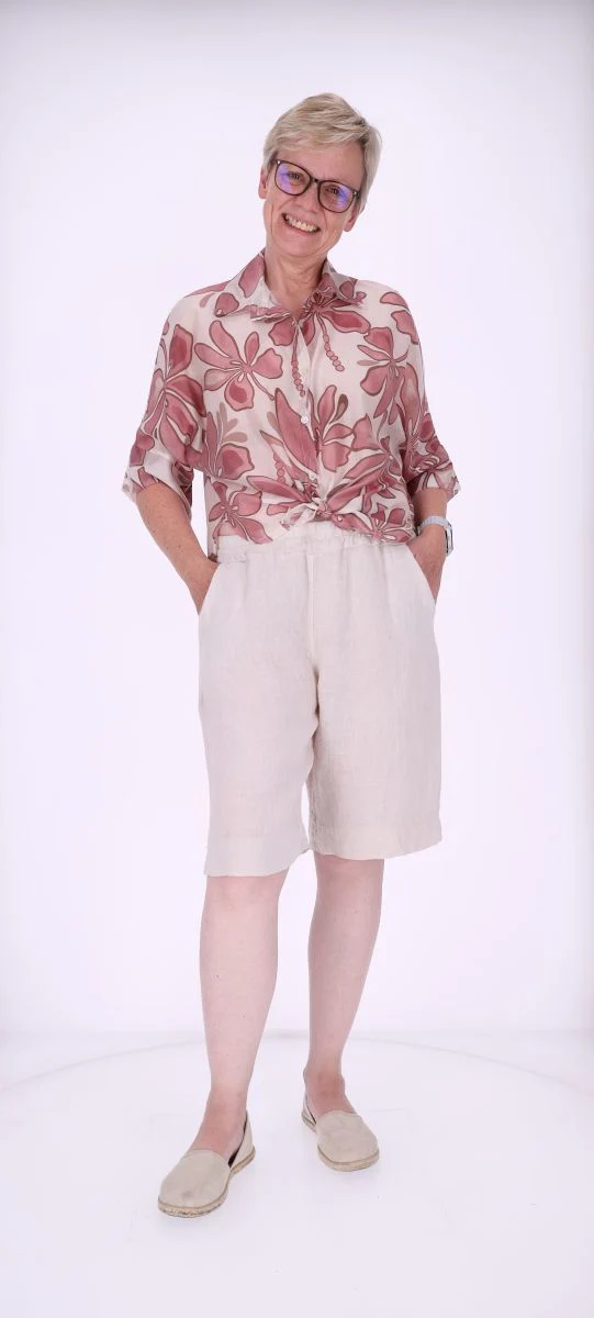 LEMON SRL Leinenshort Damen