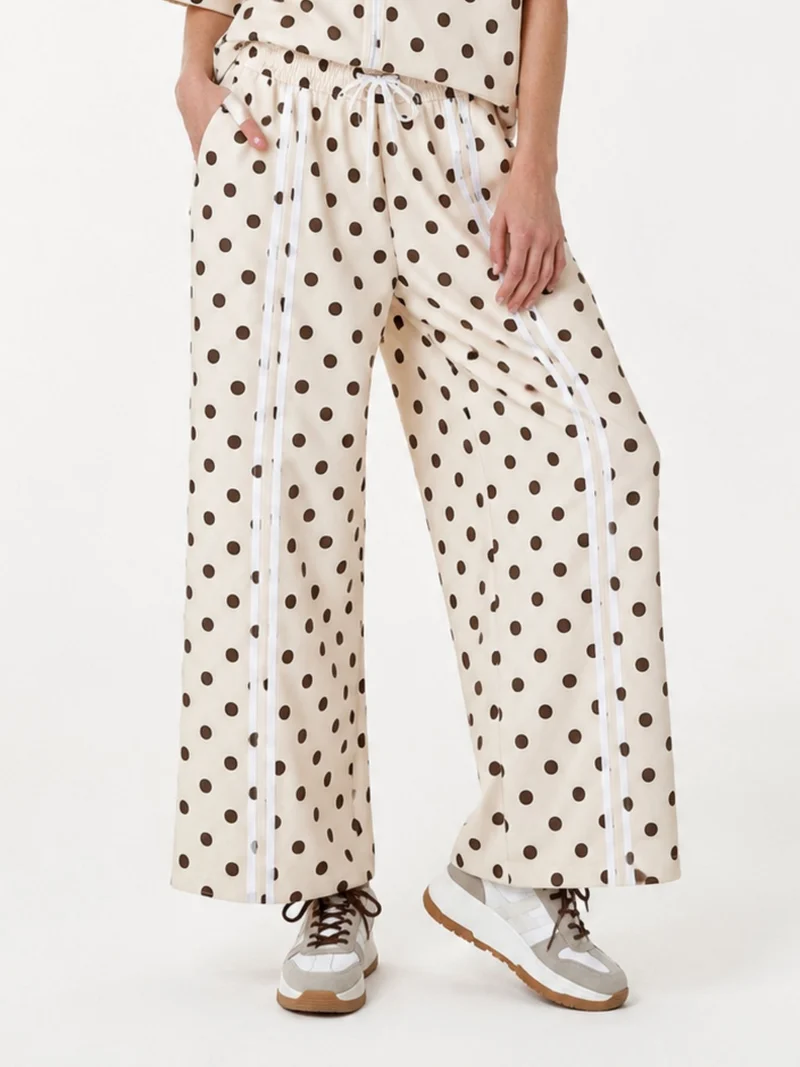 Jamie Moda Damen Sweat-Hose Punkte
