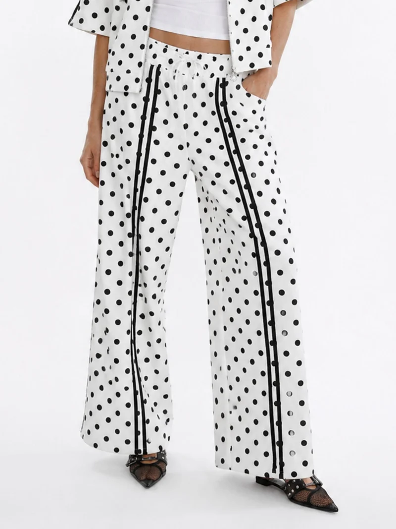 Jamie Moda Damen Sweat-Hose Punkte