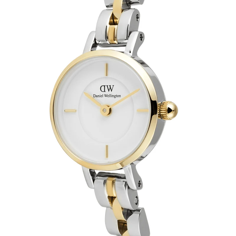Daniel Wellington Petite Mini Arch 3-Link Bicolor Damen Uhr DW00100923