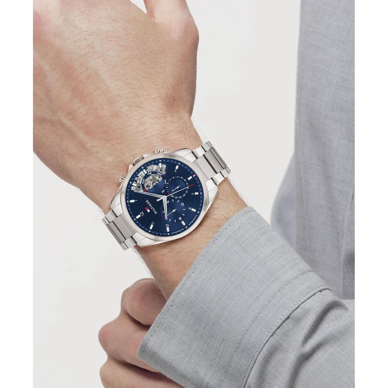 Tommy Hilfiger herren Uhr Silber TH1710448