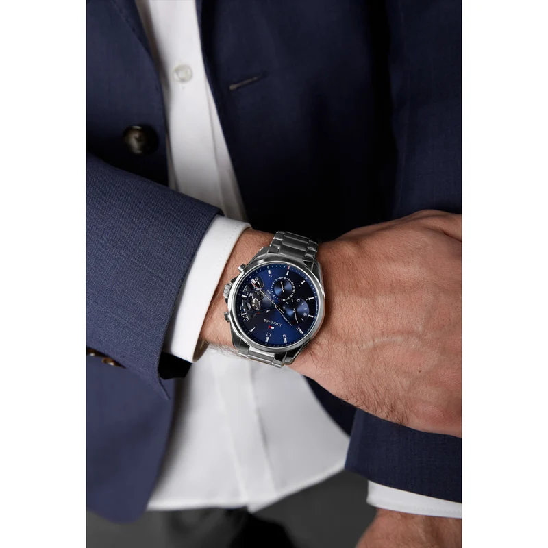 Tommy Hilfiger herren Uhr Silber TH1710448
