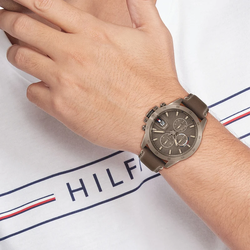 Tommy Hilfiger Jameson Braune Herrenuhr TH1792196
