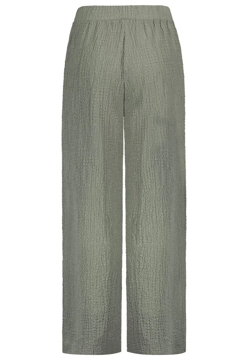 Authentic Style Damenhose Crinkle Optik