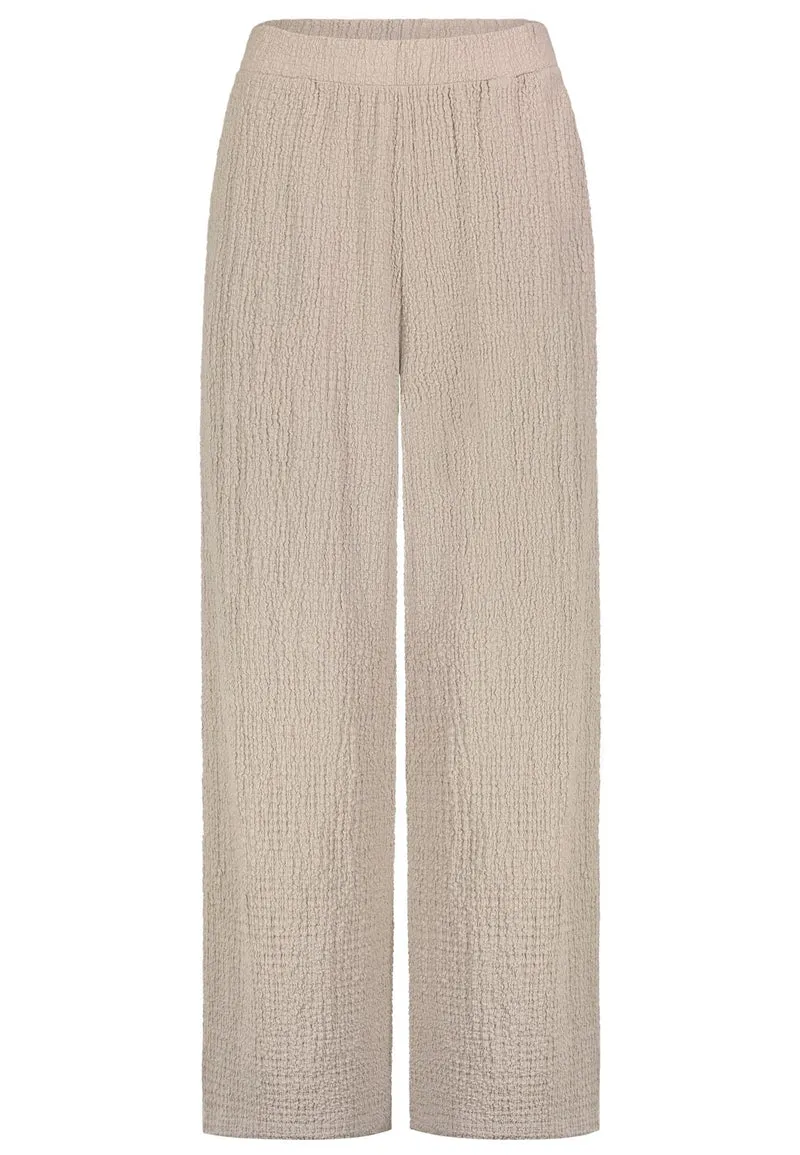 Authentic Style Damenhose Crinkle Optik