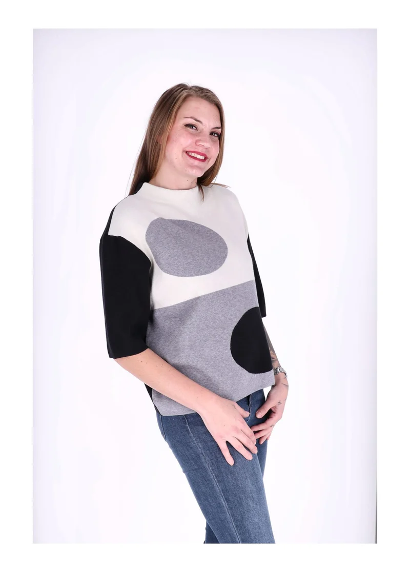 Splash of Color Strickpullover Damen
