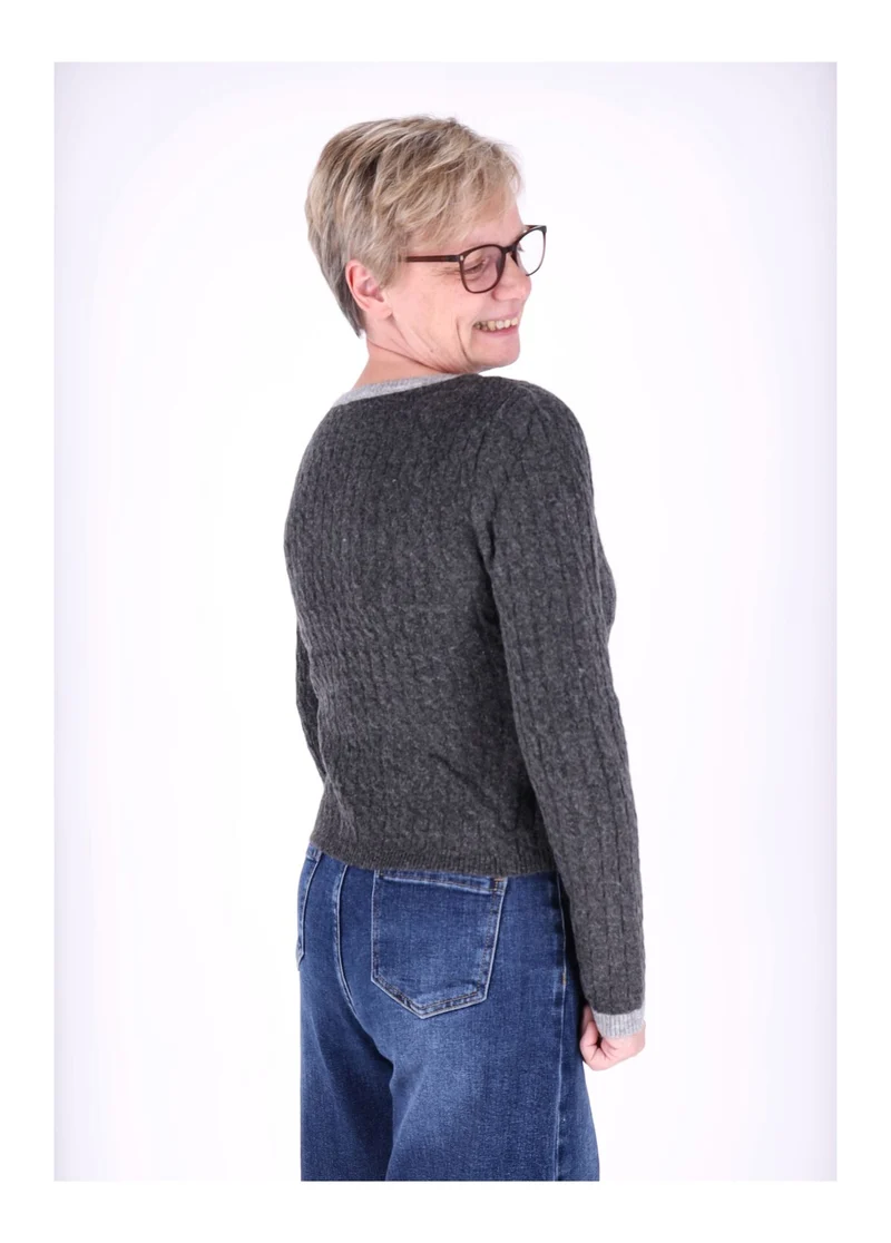 Splash of Color Strickpullover Damen