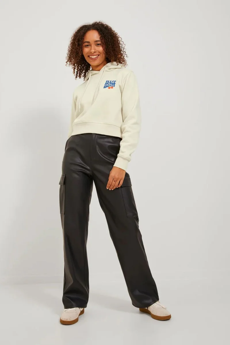 Jack & Jones Hoodie Damen Cropped