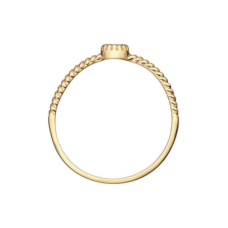 Jackie Gold Grimaldi Ring Aus 14 Karat Gold 585 JKR25.511-54