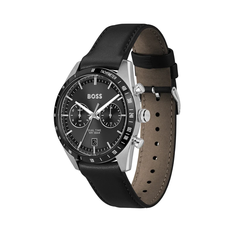 Hugo Boss Tourmaster Silberne Herrenuhr HB1514284