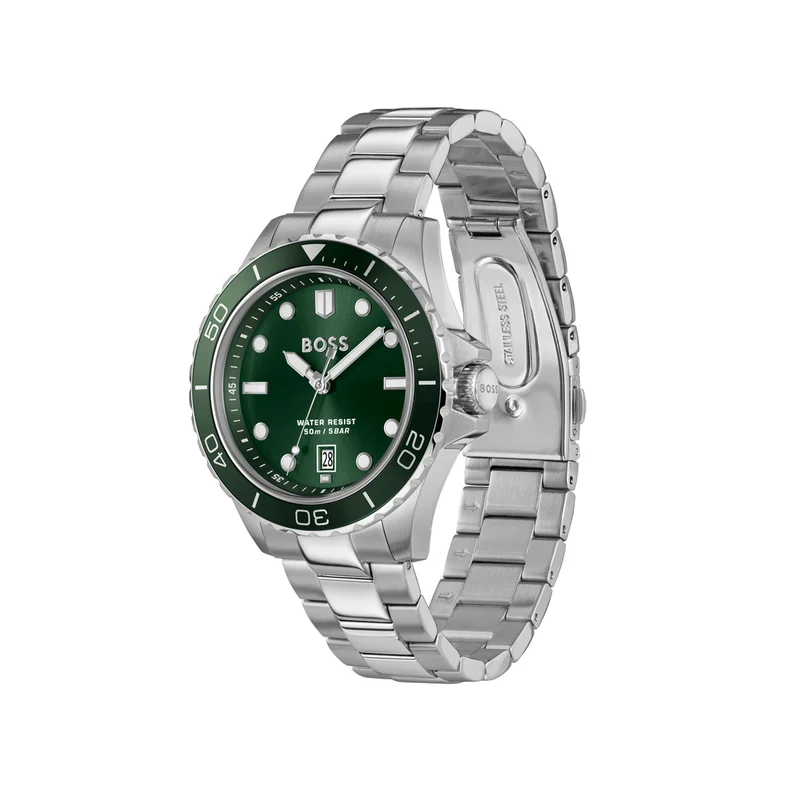 Hugo Boss Troper Sport Silberne Herrenuhr HB1514294