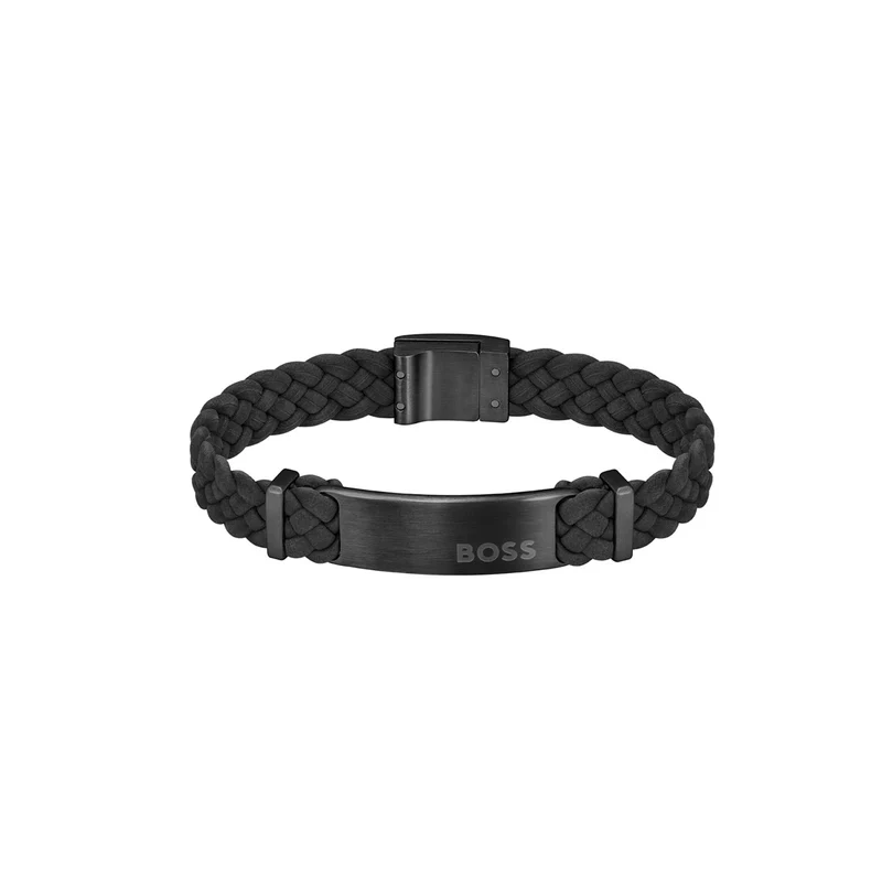 Hugo Boss BOSS herren Armband Schwarz HBJ1580608M