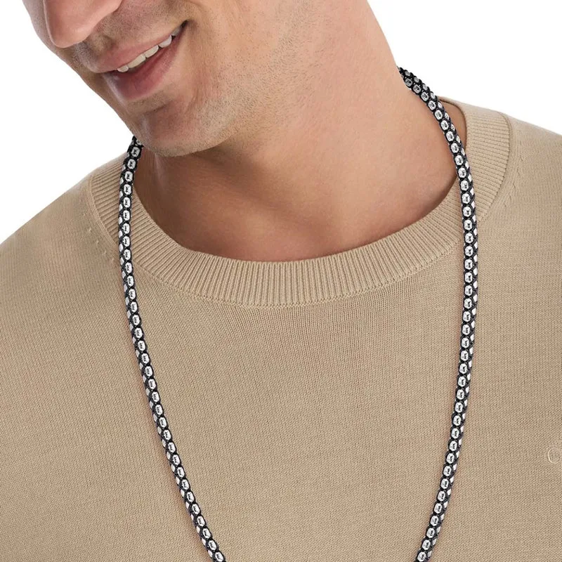 Calvin Klein Fused Silver Necklace CJ35100038
