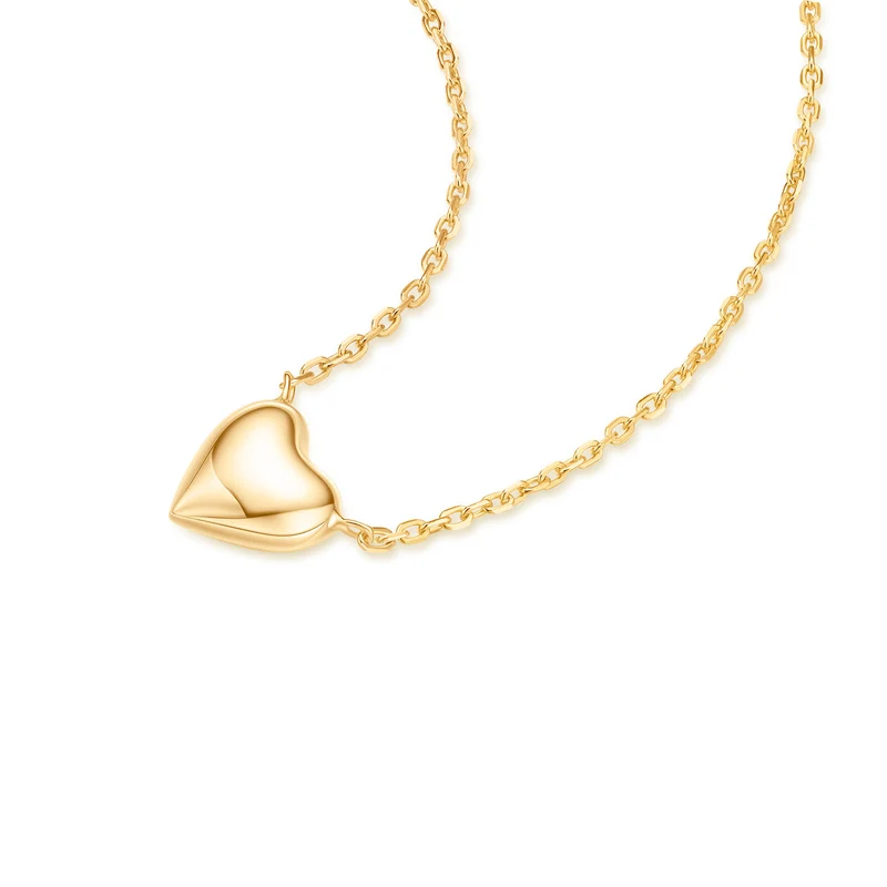 Ania Haie Sunny Sparkler Goldfarbene Sweetheart Halskette AH-N064-02G