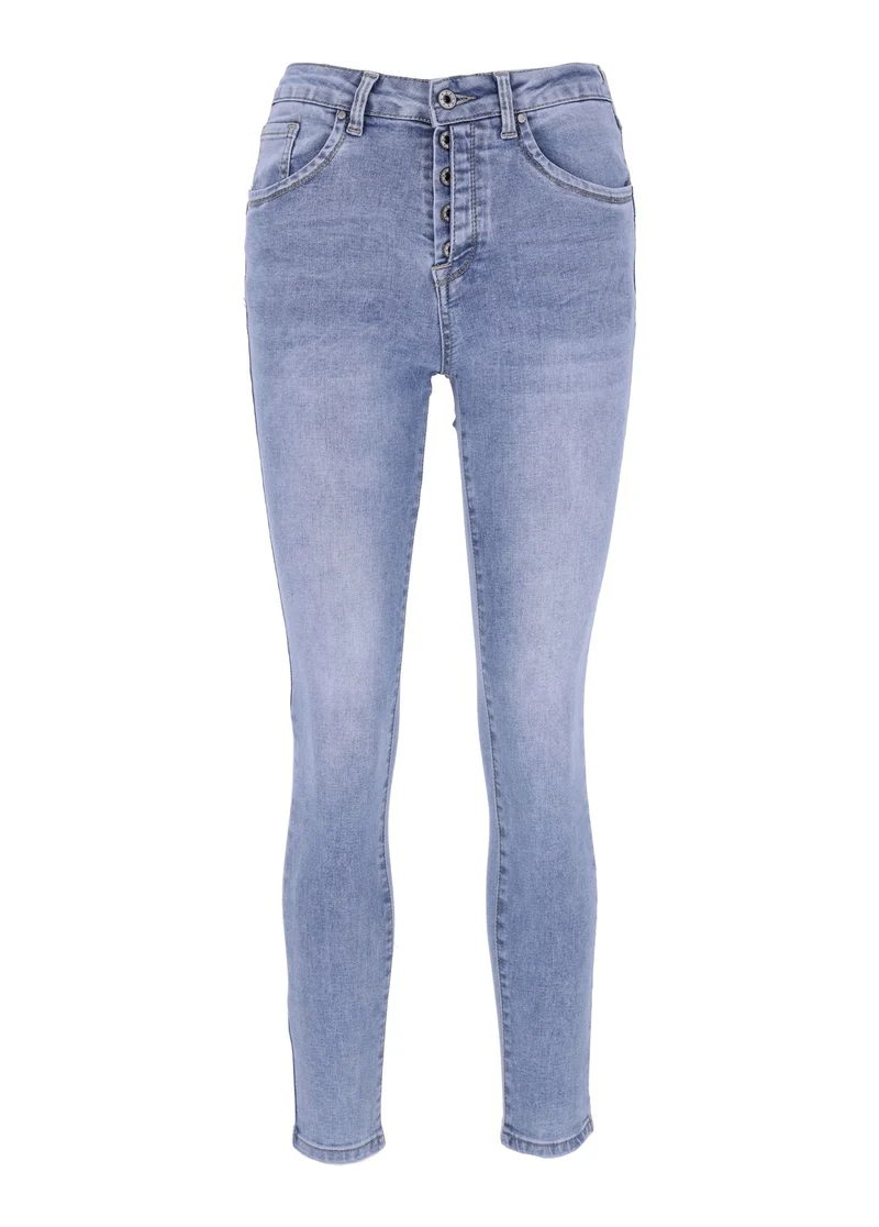 Splash of Color Skinny Jeans Damen