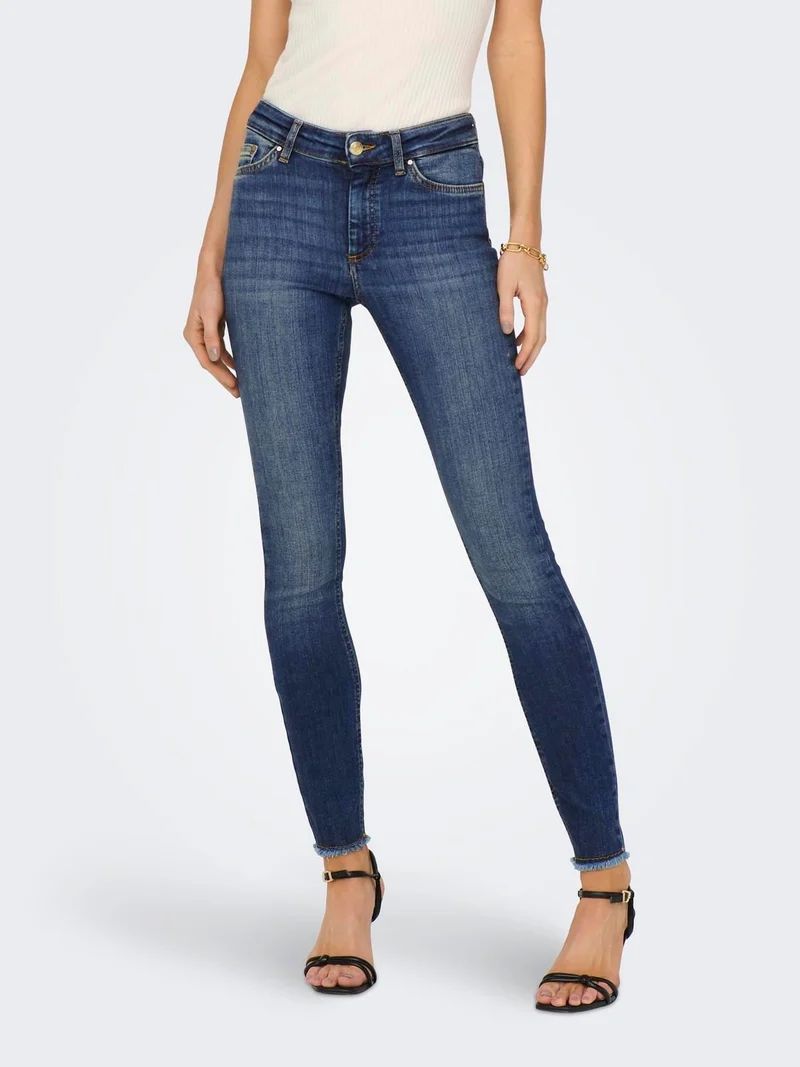 ONLY Skinny Jeans mittlere Taille