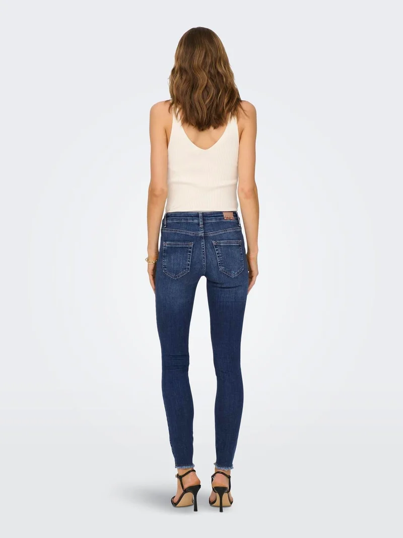 ONLY Skinny Jeans mittlere Taille