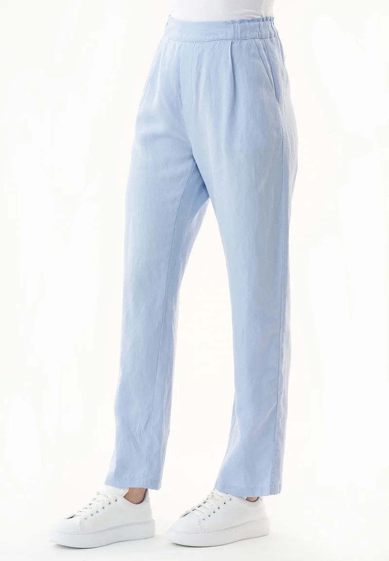Hose aus TENCEL™ Lyocell und Leinen