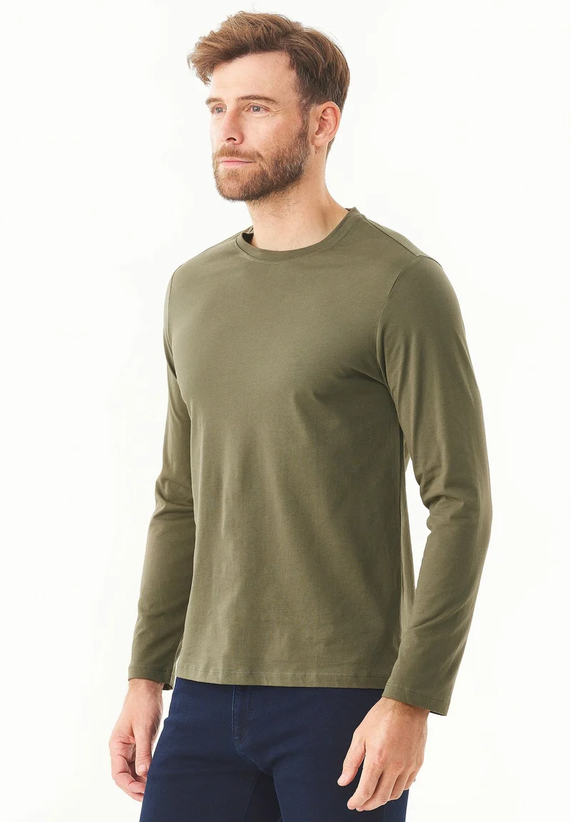 Langarmshirt aus Bio-Baumwolle