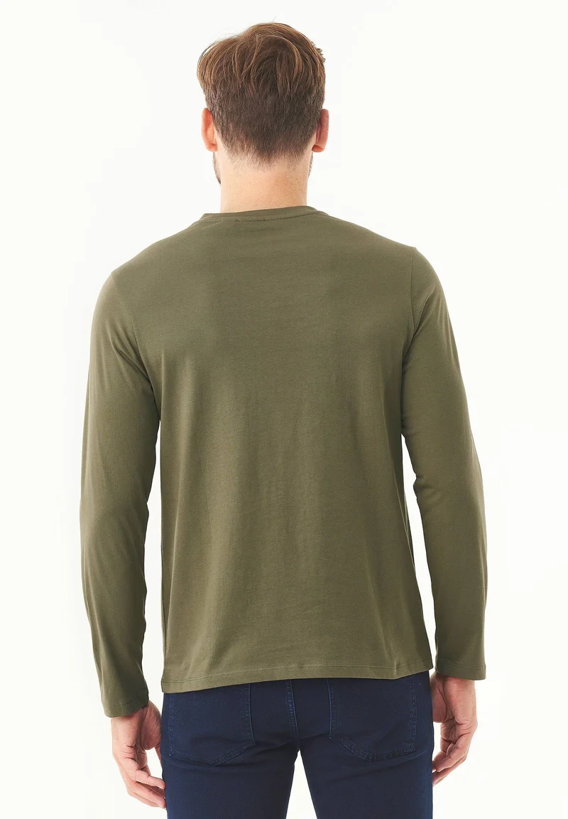 Langarmshirt aus Bio-Baumwolle