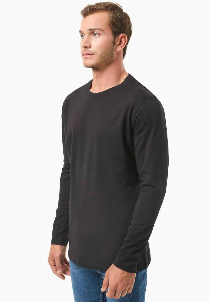 Langarmshirt aus Bio-Baumwolle