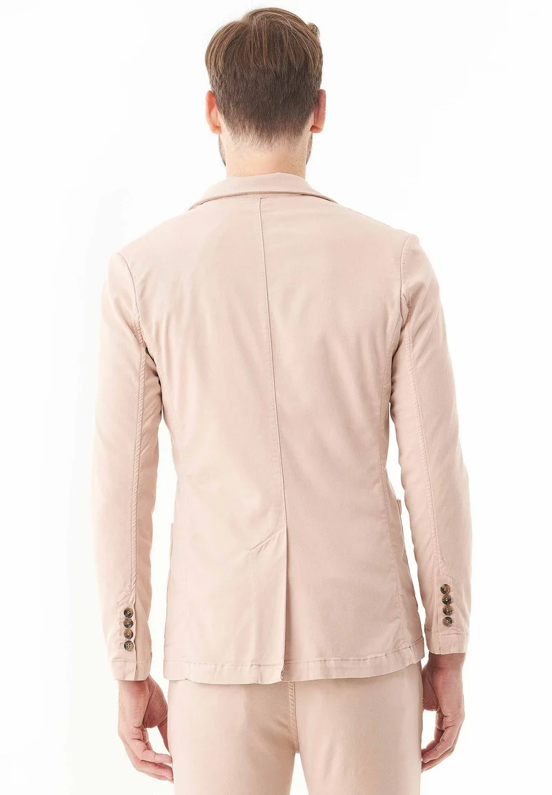 Sakko aus TENCEL™ Lyocell und Bio-Baumwolle