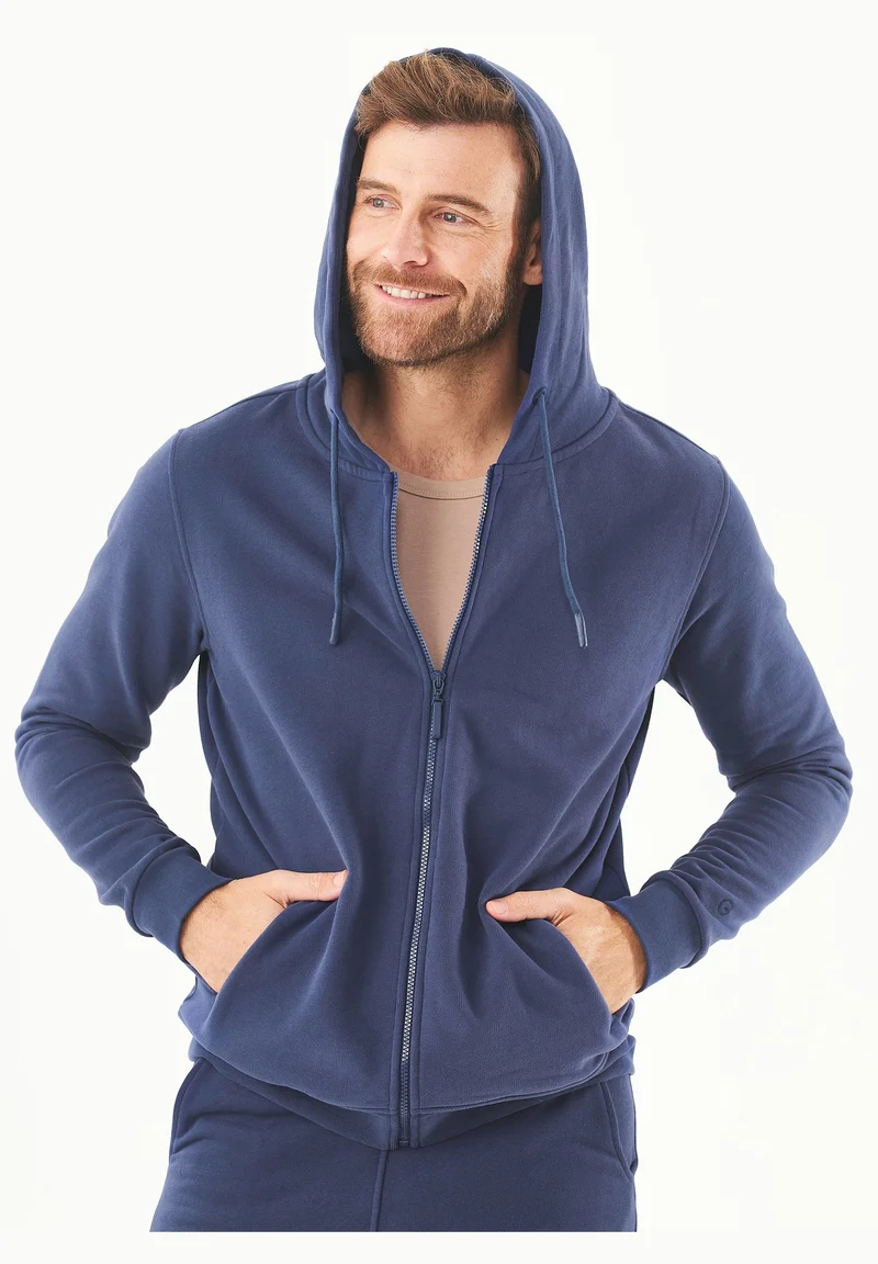 Soft Touch Sweatjacke aus Bio-Baumwolle