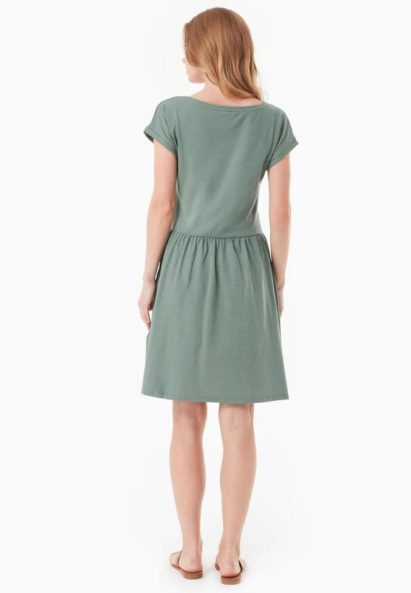 Slub-Jersey-Kleid aus Bio-Baumwolle