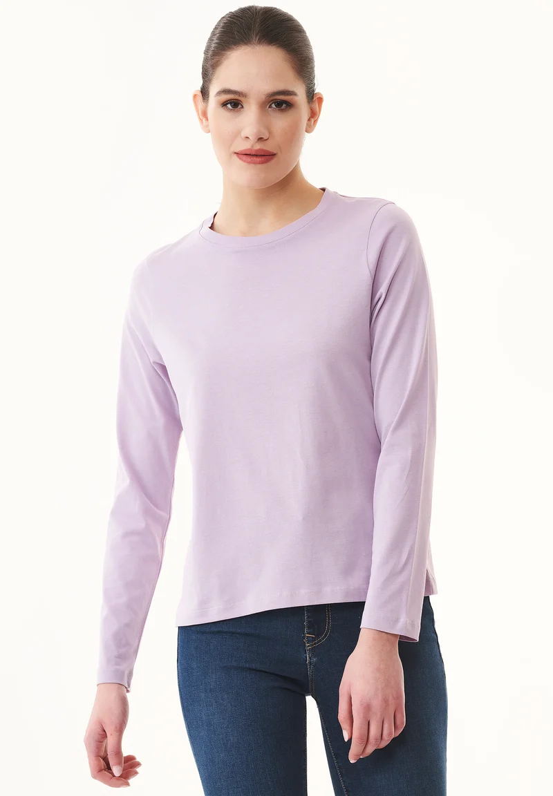 Langarmshirt aus Bio-Baumwolle