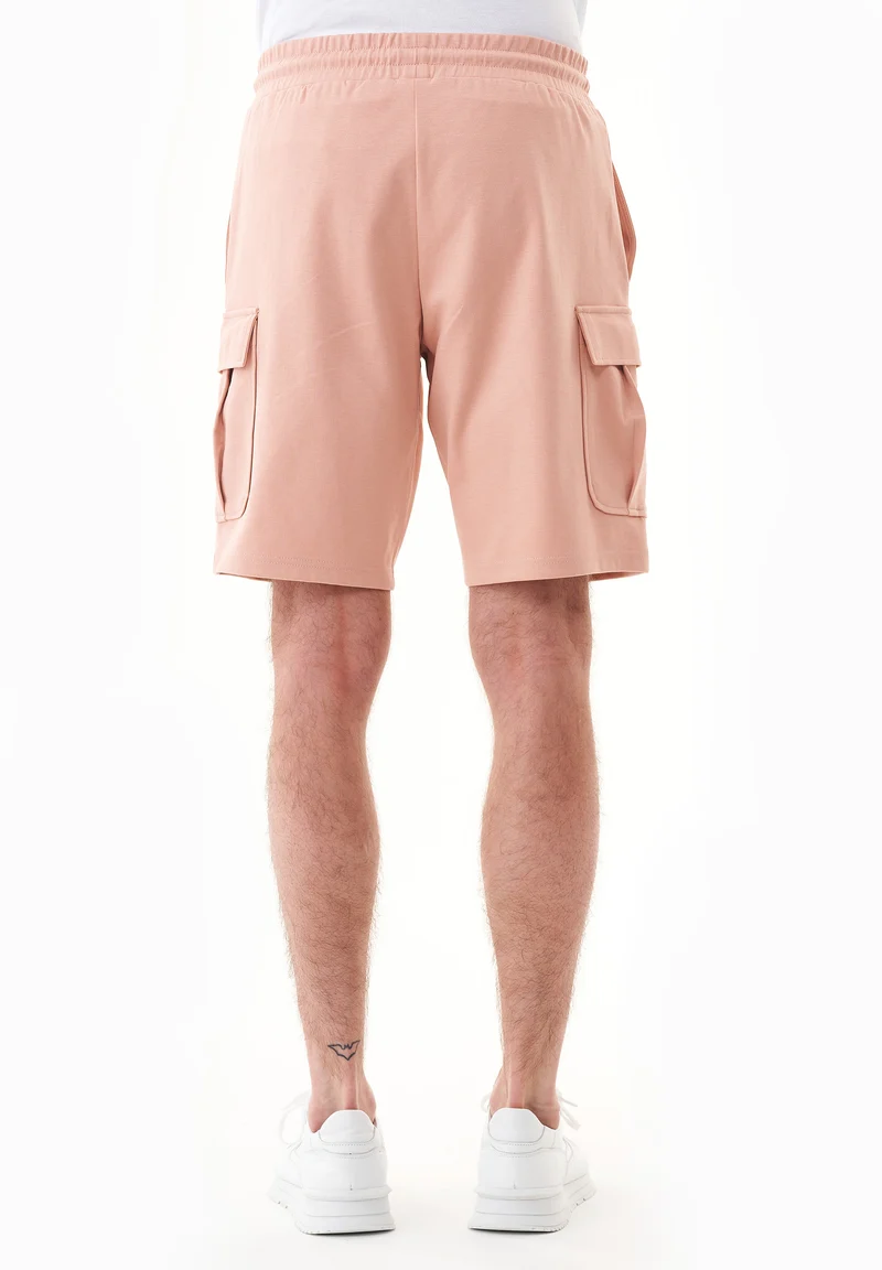 Cargo-Sweatshorts aus Bio-Baumwolle