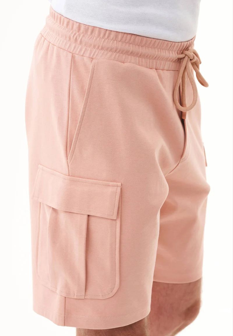 Cargo-Sweatshorts aus Bio-Baumwolle