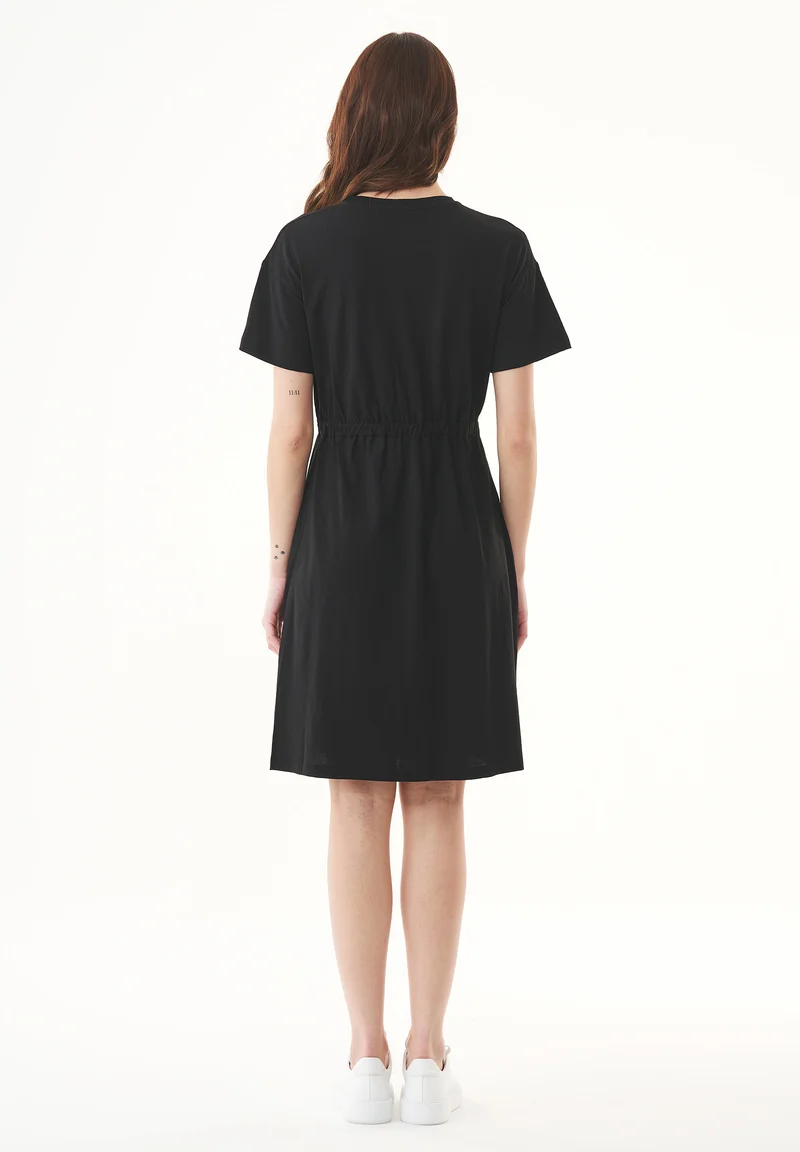 Slub-Jersey-Kleid aus Bio-Baumwolle