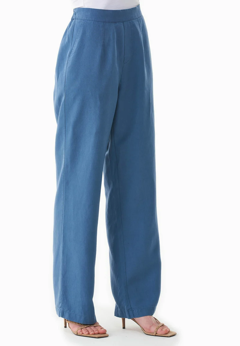 Hose aus TENCEL™ Lyocell und Leinen
