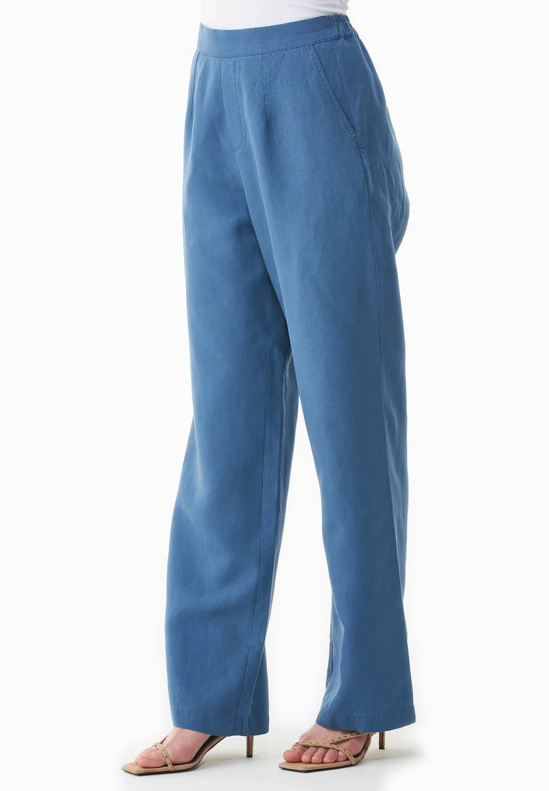 Hose aus TENCEL™ Lyocell und Leinen
