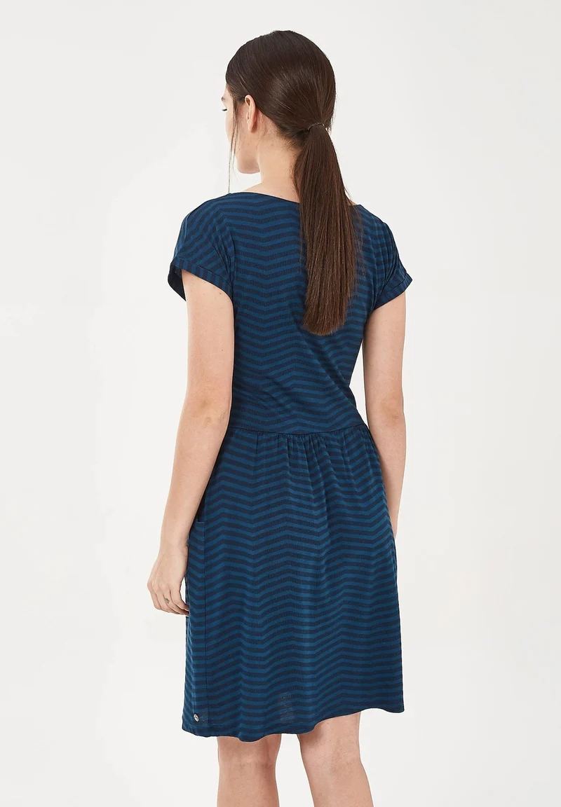 Jerseykleid aus TENCEL™ Lyocell mit Bio-Baumwolle