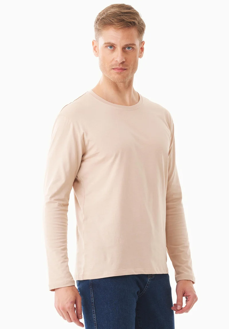 Langarmshirt aus Bio-Baumwolle
