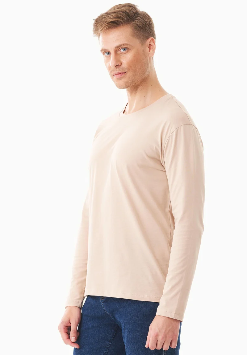 Langarmshirt aus Bio-Baumwolle