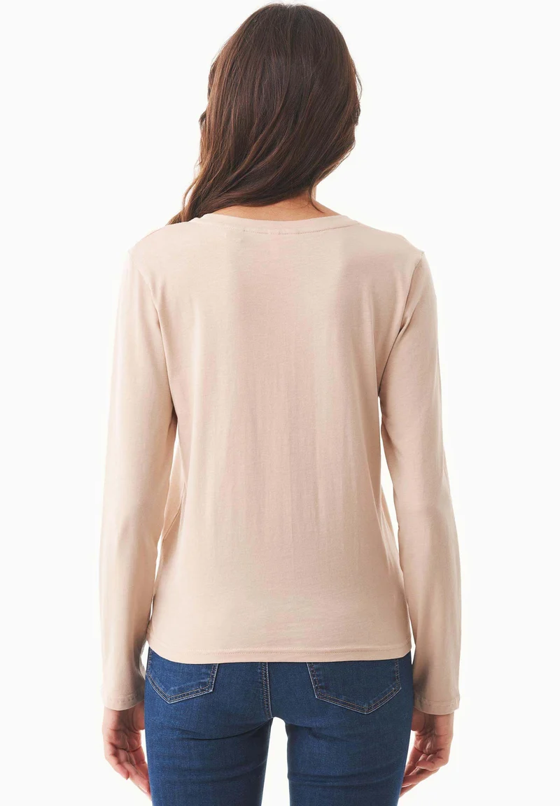Langarmshirt aus Bio-Baumwolle