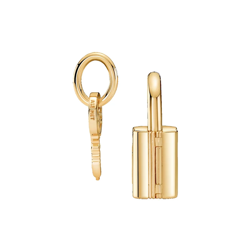 Pandora Moments Goldfarbene Padlock & Key Charm 760088C01
