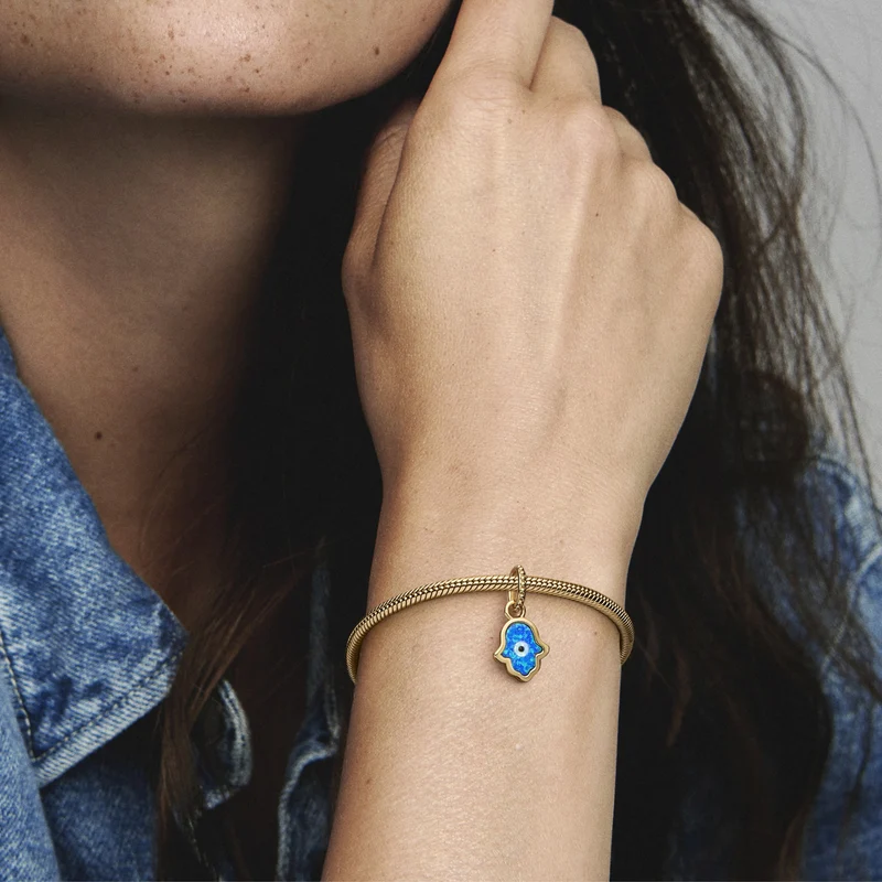 Pandora Moments damen Charm 585 Vergoldung 762699C01