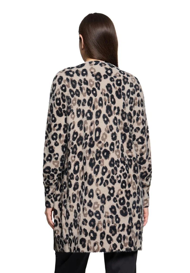 Longstrickjacke