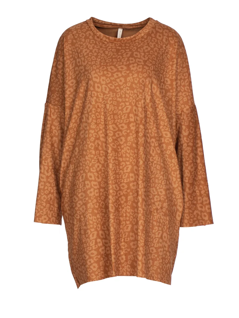Oversized Kleid Splash of Color