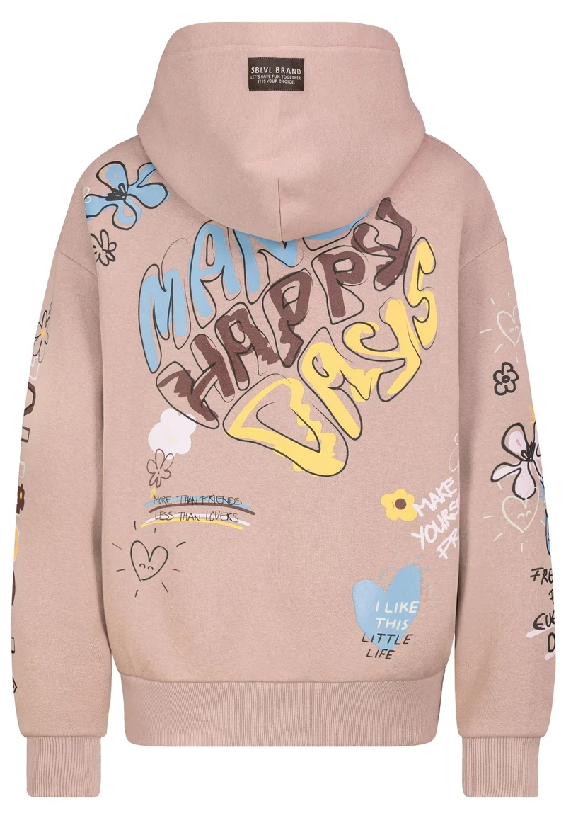 Authentic Style Sweat Kapuze langarm