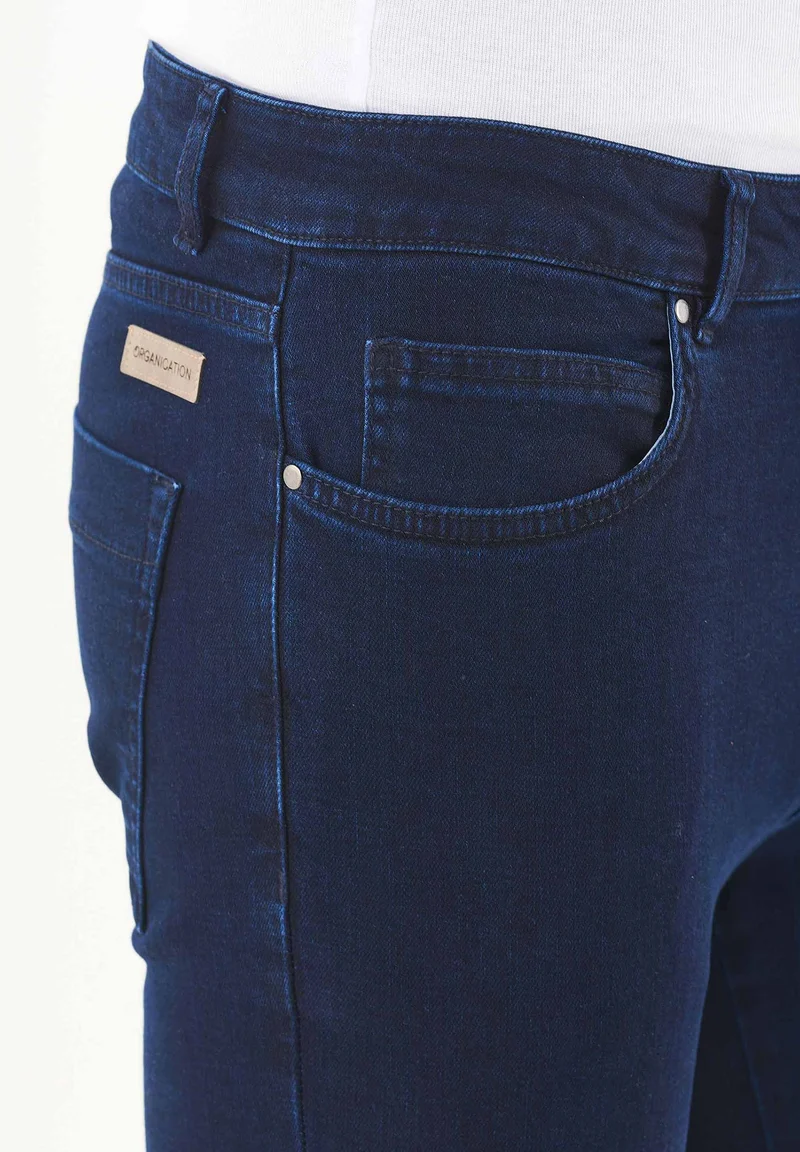 Slim Jeans aus Bio-Baumwolle