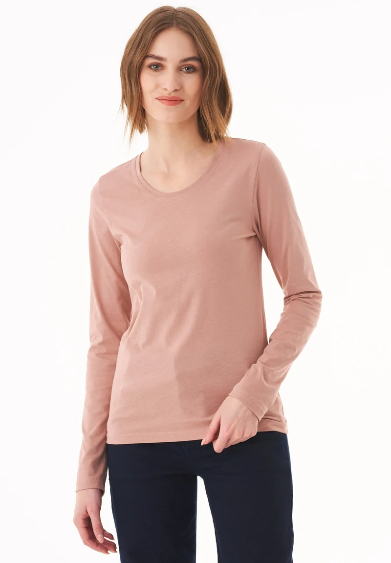 Langarmshirt aus Bio-Baumwolle