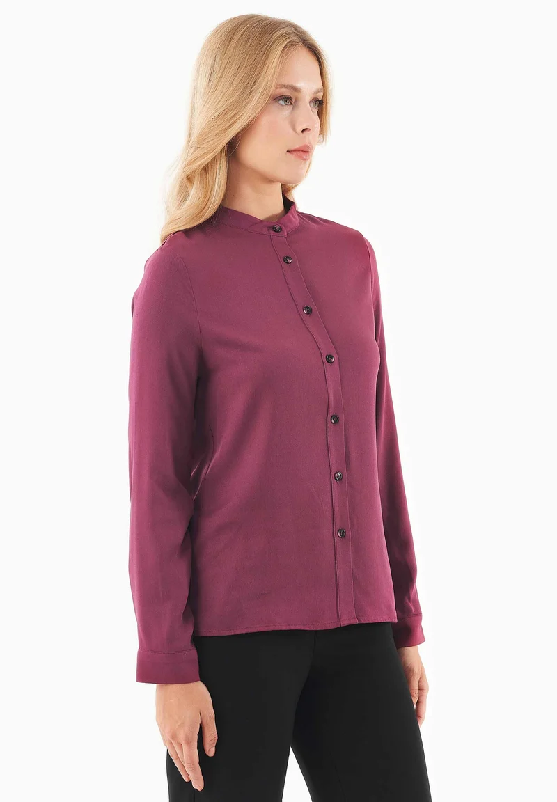Bluse aus LENZING™ ECOVERO™