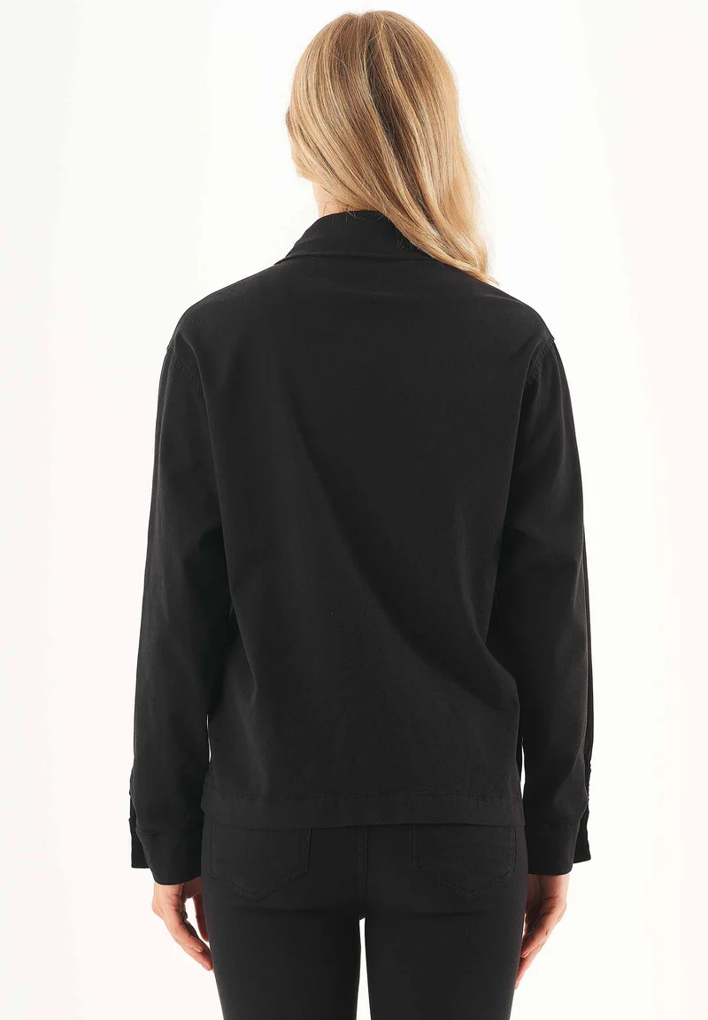 Hemdjacke aus TENCEL™ Lyocell und Bio-Baumwolle